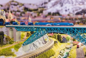 蒲县桥梁模型